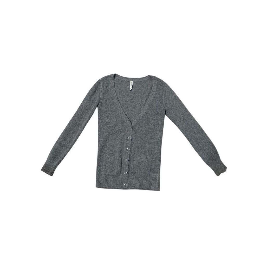 AΓROPOSTALE Gray Long Line Cardigan SweaterβWool Size-Small